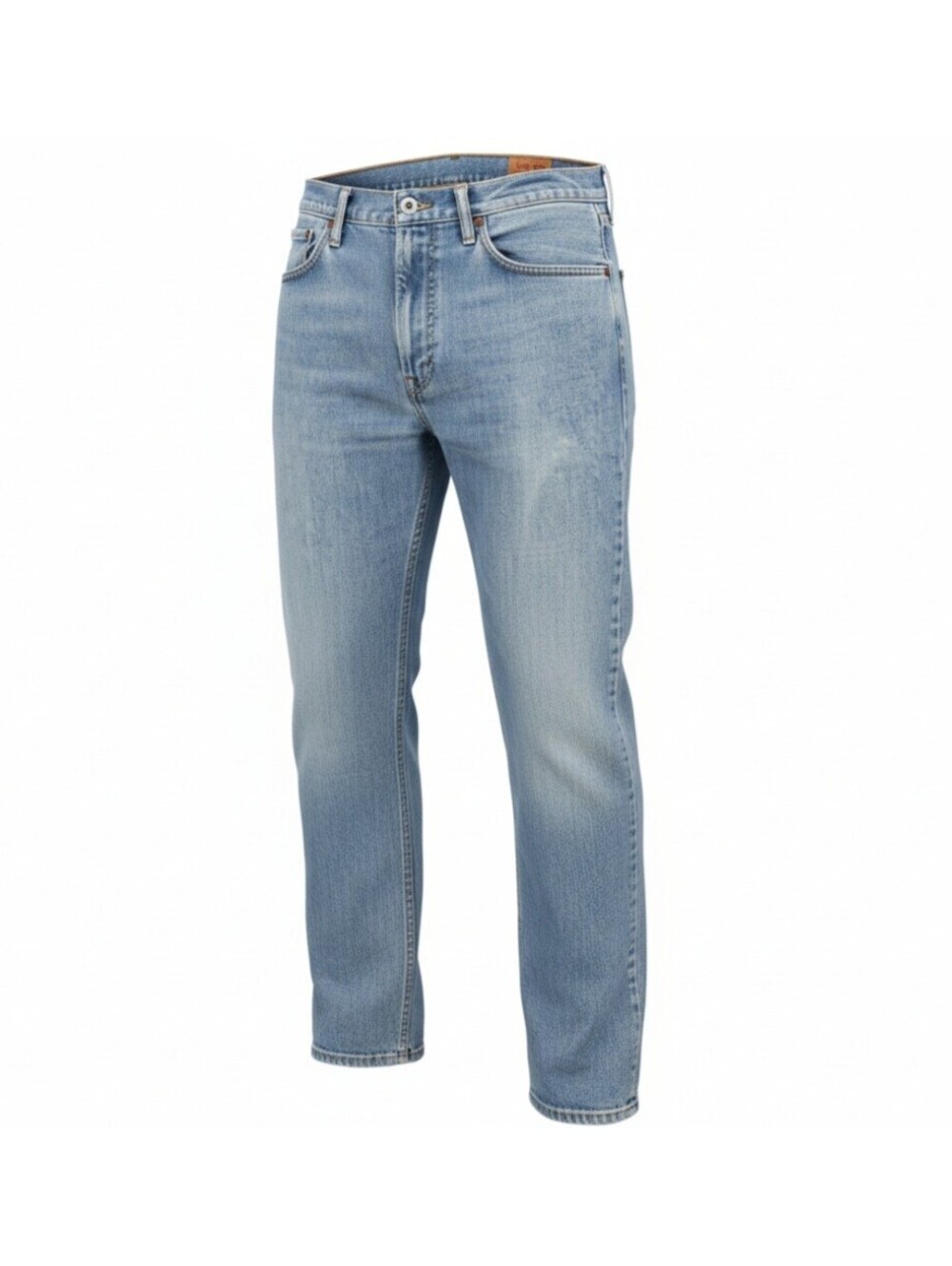 Levi's 505 Mens 36x36 Straight Leg Light Wash Blue Denim Jeans 100% Cotton 2011